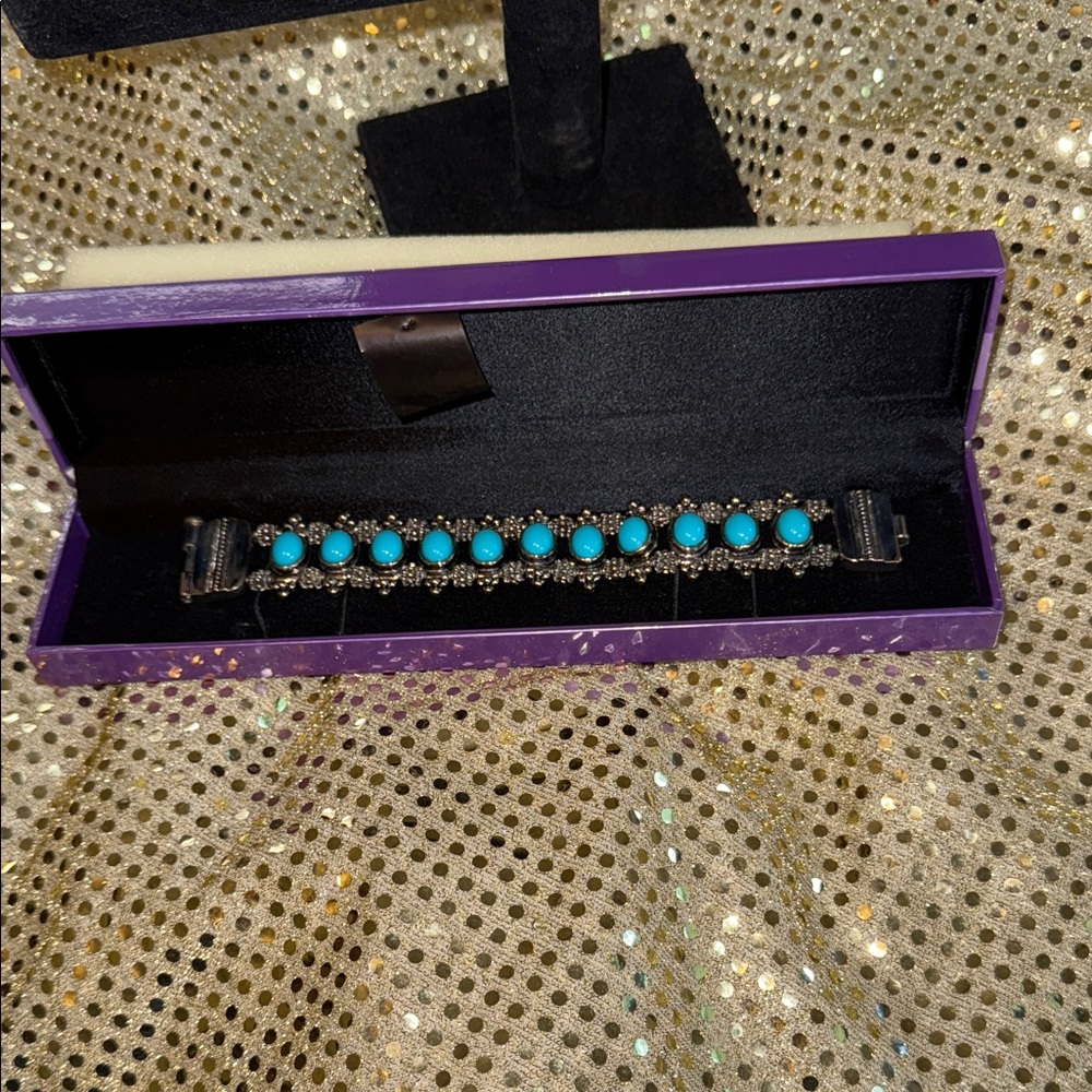Elegant Turquoise Bracelet Suzanne Somers